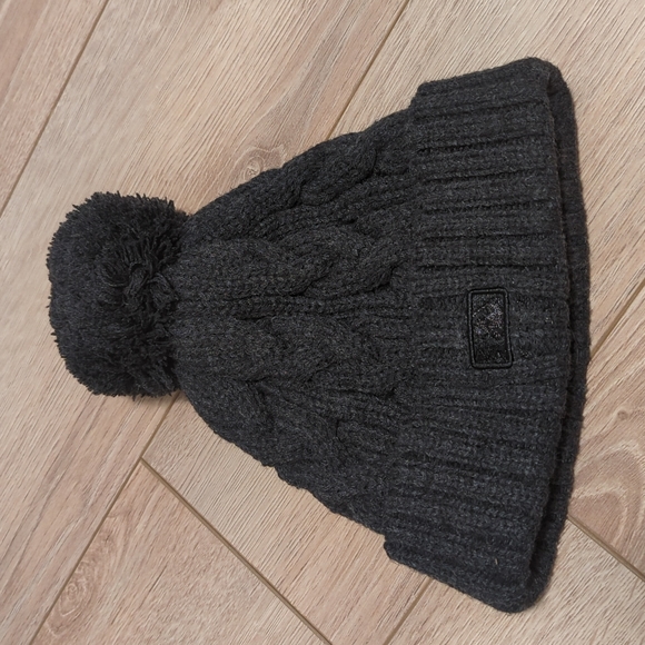 NY toque hat wool pompom MLB - Picture 3 of 7